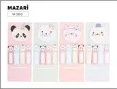 Блок для записи 17л MAZARI 5шт фигурный с клеевым краем