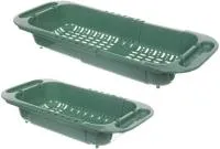 дуршлаг астория, 340х185х55мм, раздвижной, пластиковый