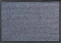 Коврик придверный SUNSTEP Ребристый 50х80см влаговпитывающий серый 