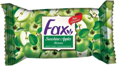 Мыло туалетное FAX 75г п/э (Яблоко)