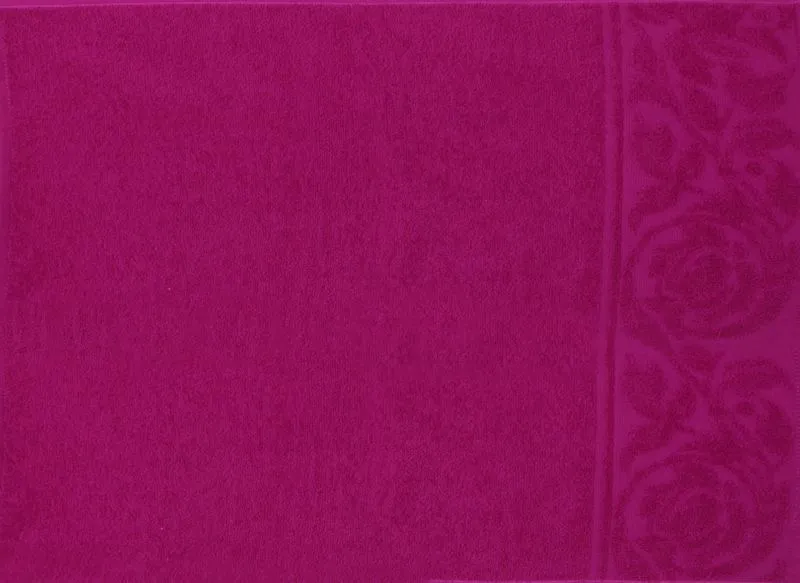 Полотенце махровое 70х130см Цветок