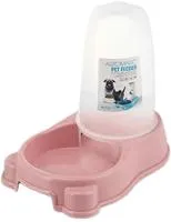 Автокормушка для кошек и собак Колор-Один дома 275х176х25мм цвет: нежно розовый