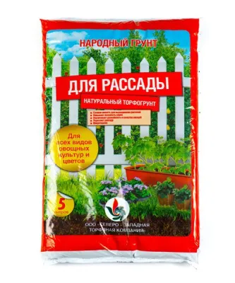 Грунт НАРОДНЫЙ ГРУНТ 5л (Для рассады)