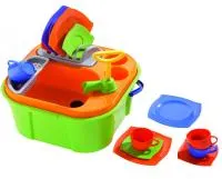 Игровой набор Посудомойка ПОЛЕСЬЕ мини в коробке