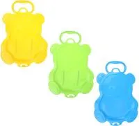 Ледянка SILAPRO 62х40см пластиковая 3 цвета