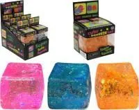 Игрушка антистресс Кубик льда с блестками 5см