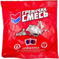 Средство родентицидное Гремучая смесь тесто-брикет 100г