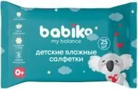 салфетки влажные babiko my balance с пантенолом купить