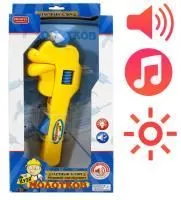 Игрушка Ключ гаечный со свето-звуковым эффектом 16.7х7.2х31.5см