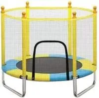 Батут каркасный с ограждением 1.4м. нагрузка до 50кг