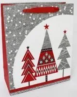 Пакет подарочный 27х12х33см