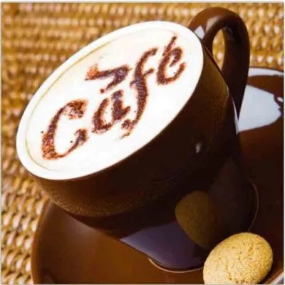 Салфетки бумажные NataM 20шт 33х33см 3-х слойные  (805381 Cafe)