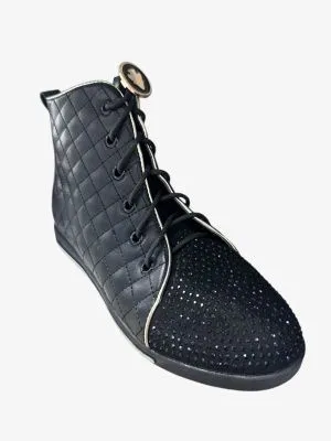 Ботинки для девочек демисезонные (р.36 черный)