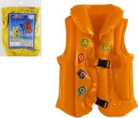 Жилет надувной для плавания Цвет: оранжевый