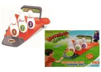 Игровой набор Боулинг, кегли 6шт, шары 2шт, d12.5 см, игровая площадка 41х50см
