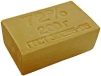 Мыло хозяйственное 72% 200г /Авента