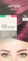 Краска для волос MIRADA Color security стойкая 112мл Тон: 7.6 Рубин