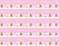 Бумага упаковочная 50х70см Зимняя метель