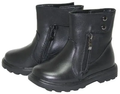 Ботинки для мальчиков зима (р.29 черный)