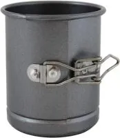 форма для выпечки кулича серая d80мм разъемная