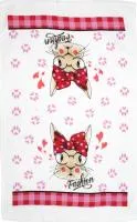 Полотенце кухонное 38х63см Коллекция: Модная зайка