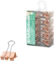 Зажимы для бумаг 19мм 10шт ErKr Pastel Bloom цветные