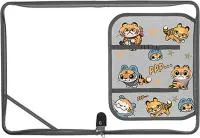 Папка для труда А4 ПЧЕЛКА 1 отделение на молнии Тигрята