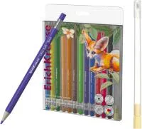 Карандаши цветные 12цв ErKr Safari + точилка