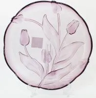 Блюдо "Тюльпаны", d30.7 х5,3 см.