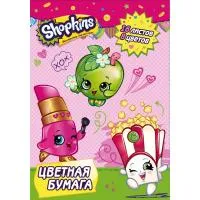 Бумага цветная 16л 8цв А4 РОСМЭН