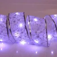 Гирлянда для дома Волшебство 2м 4.5см 20ламп LED Серебро