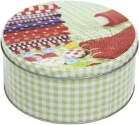 банка жестяная, 2800мл, для шитья