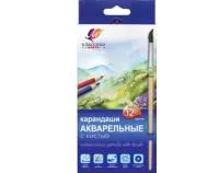 Карандаши акварельные ЛУЧ 12цв Классика цвета