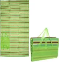 Коврик складной Отпуск 180х90см для пляжа и пикника Цвет: зелёный