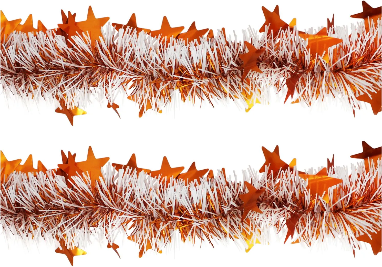 Мишура d7х180см Звездопад (Цвет: медный)