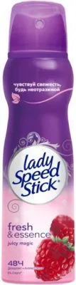 Дезодорант LADY SPEED STICK спрей 150мл (Juicy Magic (малина))