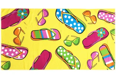 Полотенце пляжное микрофибра 70х140см