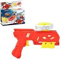 Игрушка Пистолет для запуска дисков Размер: 14,5х5х14,5см Цвет: микс