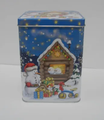 Банка жестяная 1800мл 108х108х150мм (153107 Эльфики)