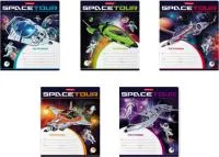 Тетрадь 12л клетка ErKr Space Tour 