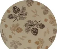 салфетка подстановочная 38х33см шишки