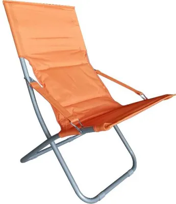 Кресло складное 60х77х95см кемпинговое (Цвет: желтый.)