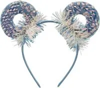 Новогодний аксессуар: Ободок Веселые ушки