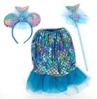 Костюм карнавальный Русалка ободок юбка палочка