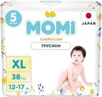 Подгузники-трусики MOMI COMFORT CARE 38шт 12-17кг XL