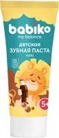 Зубная паста BABIKO My balance 75мл детская Кола 5+