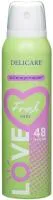 Дезодорант Delicare LOVE 150мл Fresh Easy