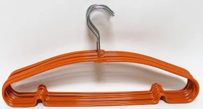 Вешалки NATAM набор 10шт металические (оранж)