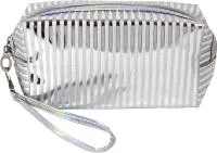 Косметичка Стильная полоска 18х9х10см ПВХ