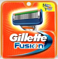 Кассеты сменные GILLETTE Fusion 4шт